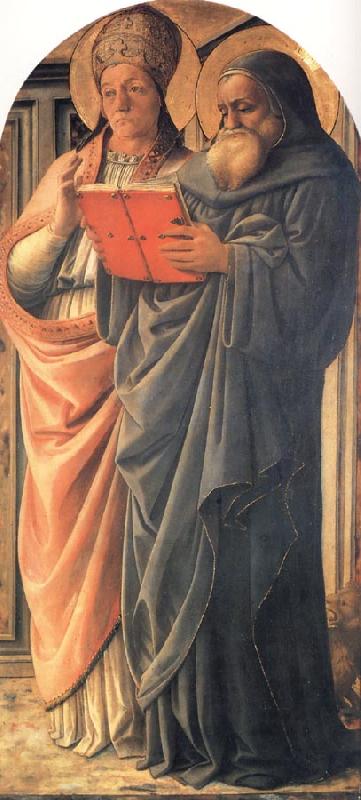 Fra Filippo Lippi St Gregory and St Jerome